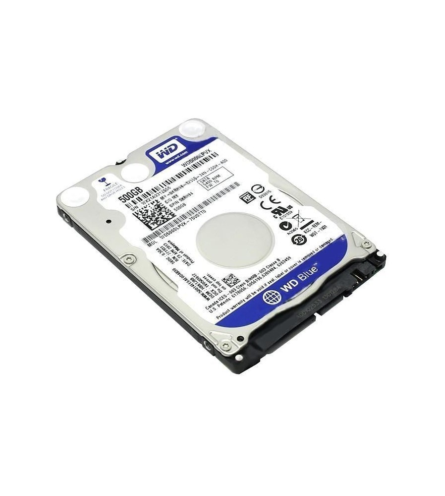 WD Blue HDD 500GB 8mb cache 5400rpm 7 mm 2.5" SATA 6Gb/s