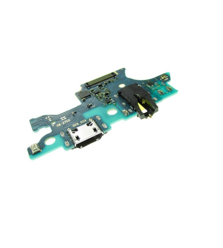 Placa Auxiliar Inferior C/Conector de Carga SMA750F GALAXY A7 (2018)