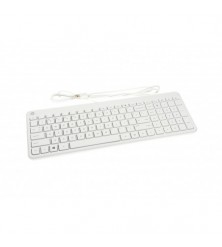 Teclado USB Branco Desktop...