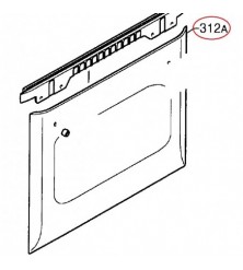 Vidro Exterior Porta Forno...