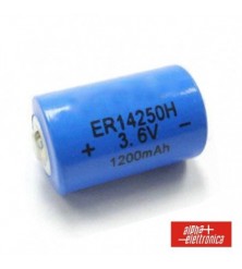 PILHA 1/2AA LITHIUM 3.6V...