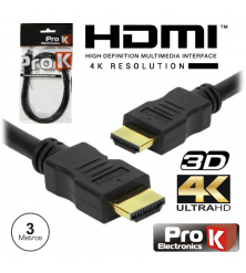 Cabo HDMI Dourado Macho /...