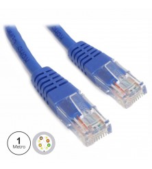 Cabo UTP CAT5E Azul 1M