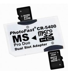 ADAPTADOR DUAL MICRO SD...