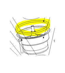 Junta torica 73x3,5 silicone