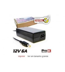 Carregador 6A 12V p/LCD PROK