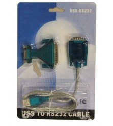 ADAPTADOR USB /RS232 9 PIN...